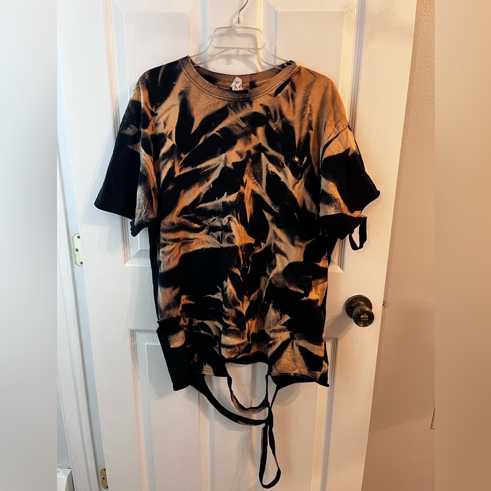 Custom Bleached Tee Shirt